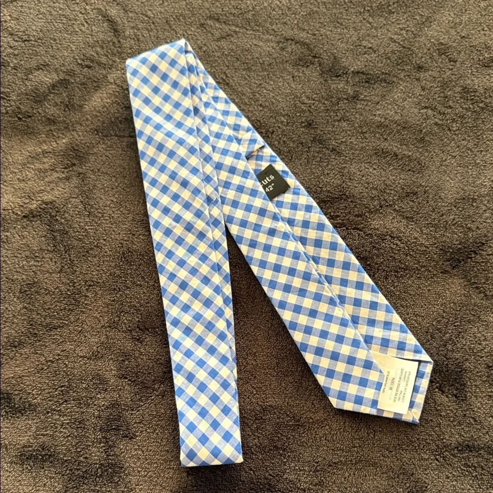 J. Crew Kids Plaid Tie Duo in Pink and Blue